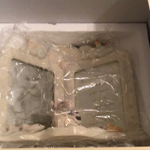 NWOT NOAH’S ARK BY LENOX  DOUBLE FRAMES  3 1/2 X 5 - Picture 6 of 6